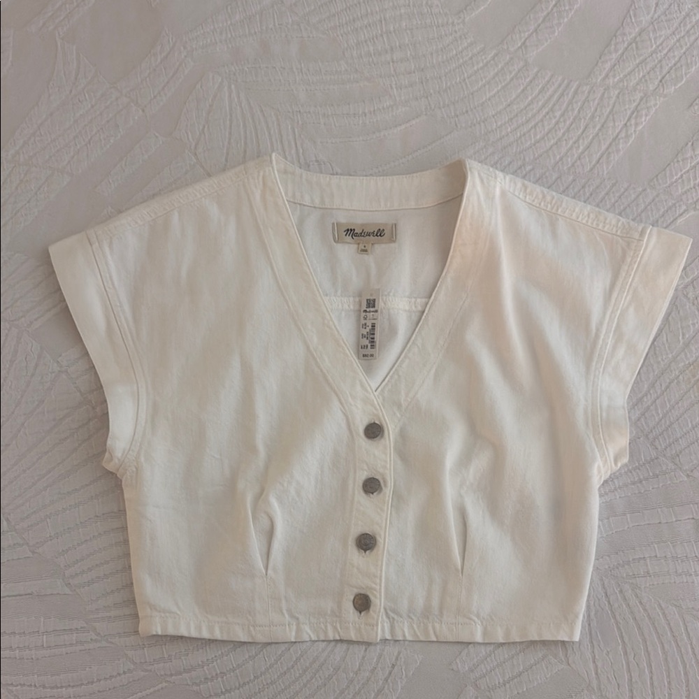NWT Madewell Denim Top